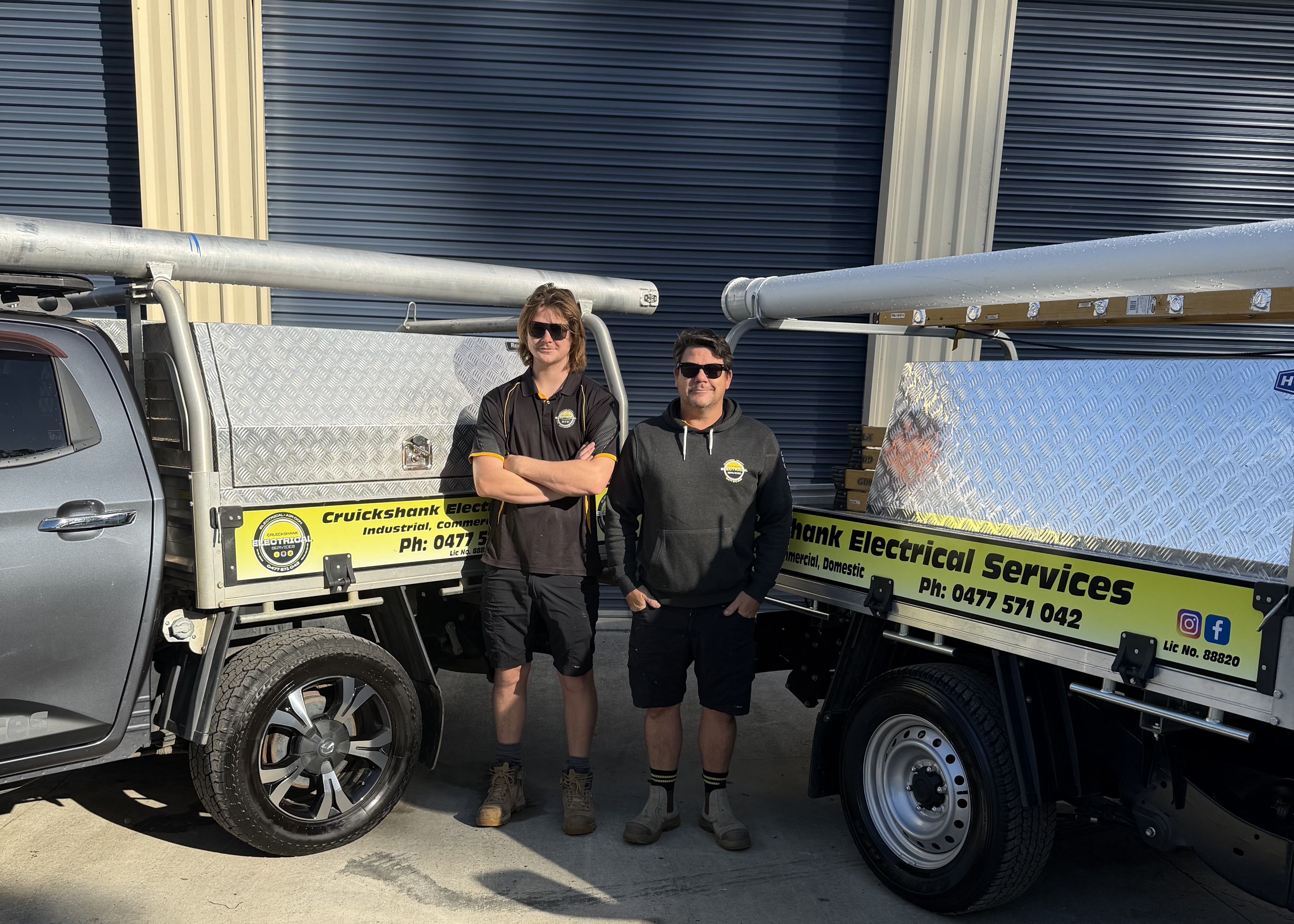 The Cruickshank Electrical team