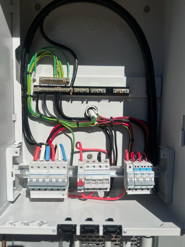 Modern electrical switchboard